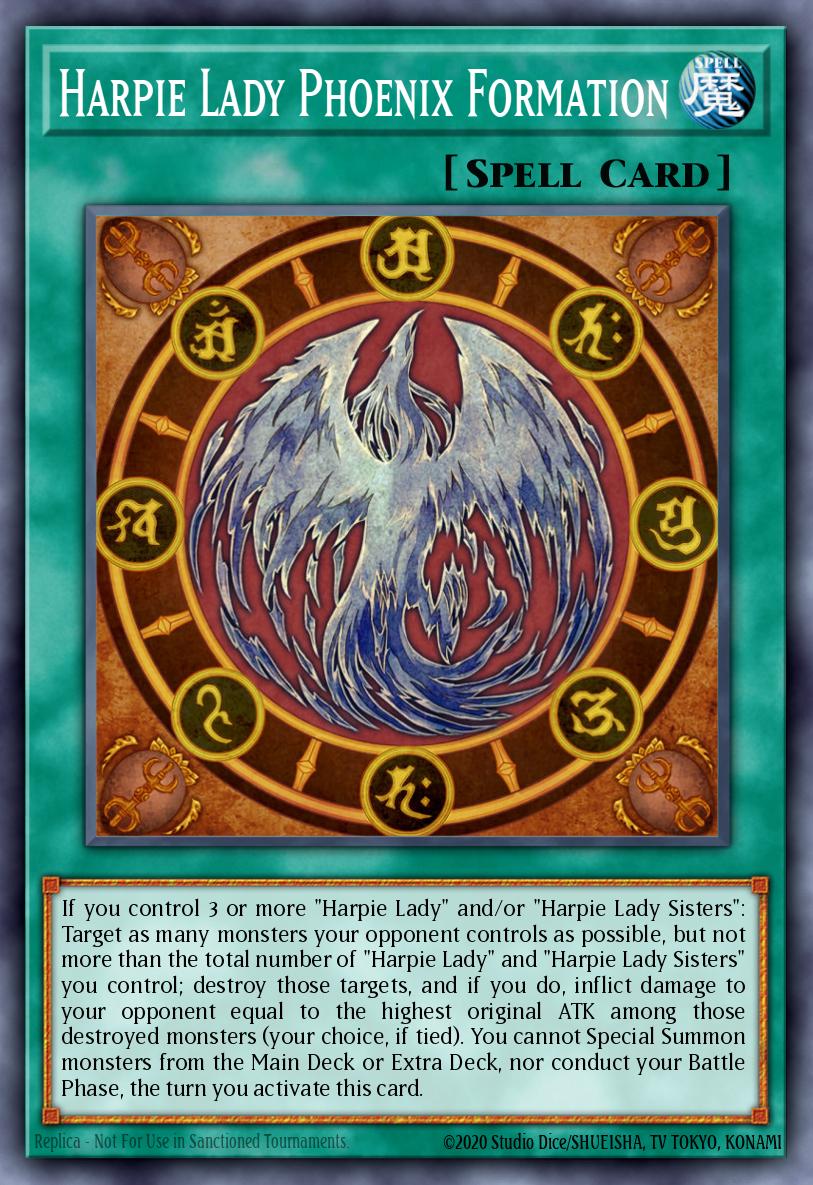 Harpie Lady Phoenix Formation LC04-EN002