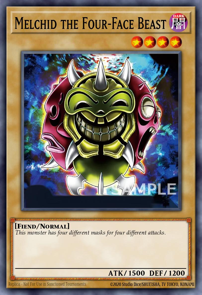 Melchid the Four-Face Beast DB1-EN215