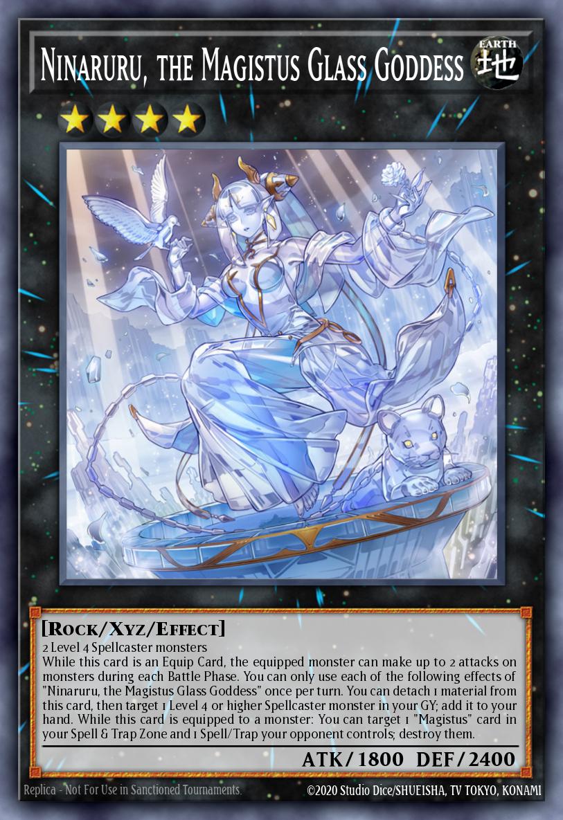 Ninaruru, the Magistus Glass Goddess GEIM-EN007