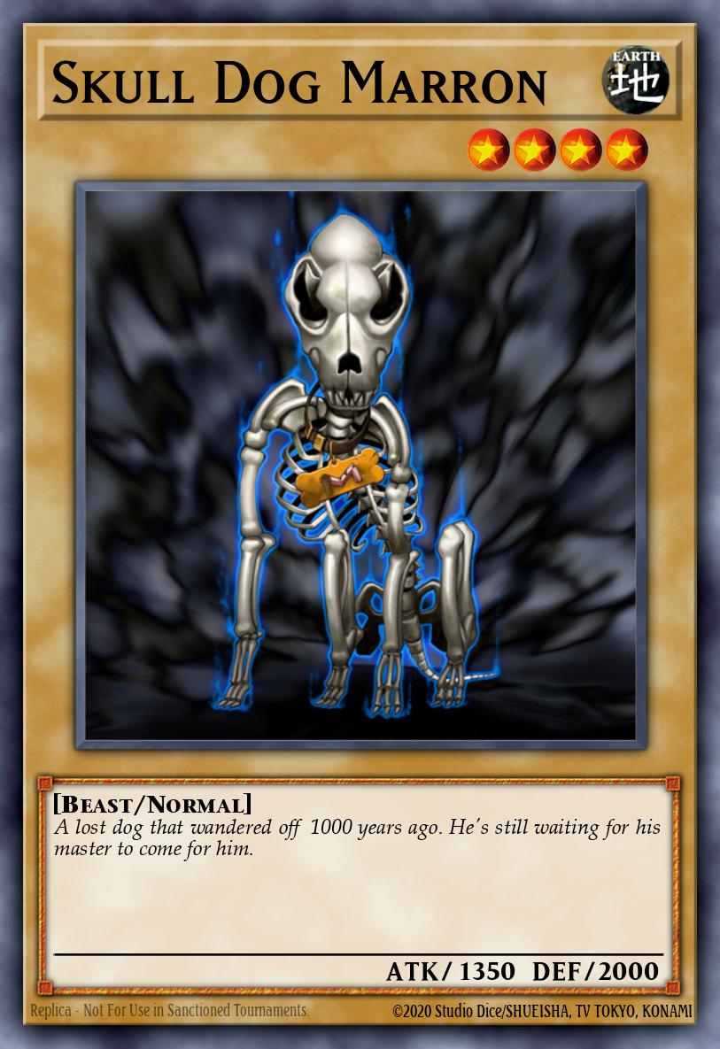 Skull Dog Marron DR3-EN003