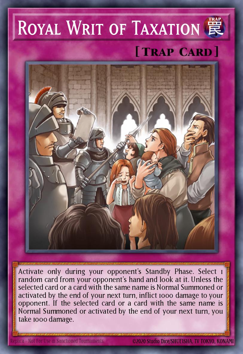 Royal Writ of Taxation POTD-EN054