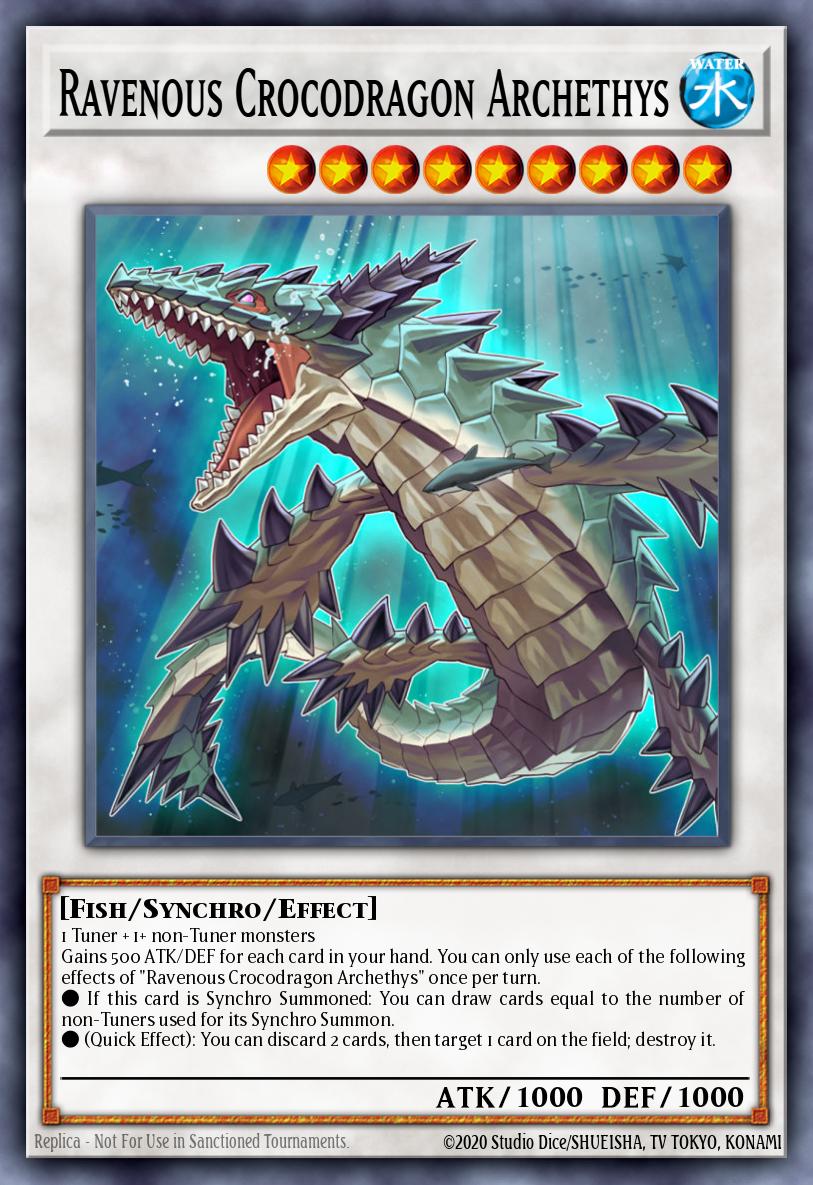 Ravenous Crocodragon Archethys MP21-EN067