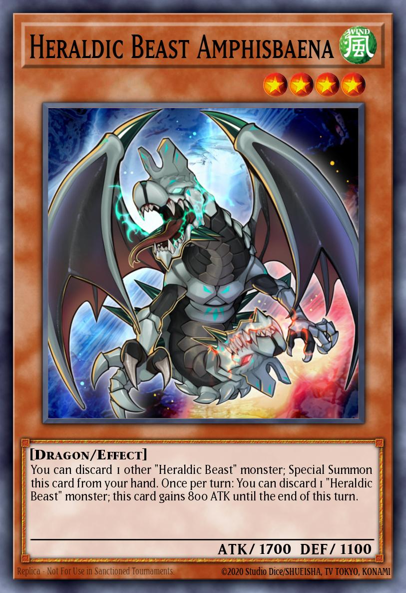 Heraldic Beast Amphisbaena OP28-EN014