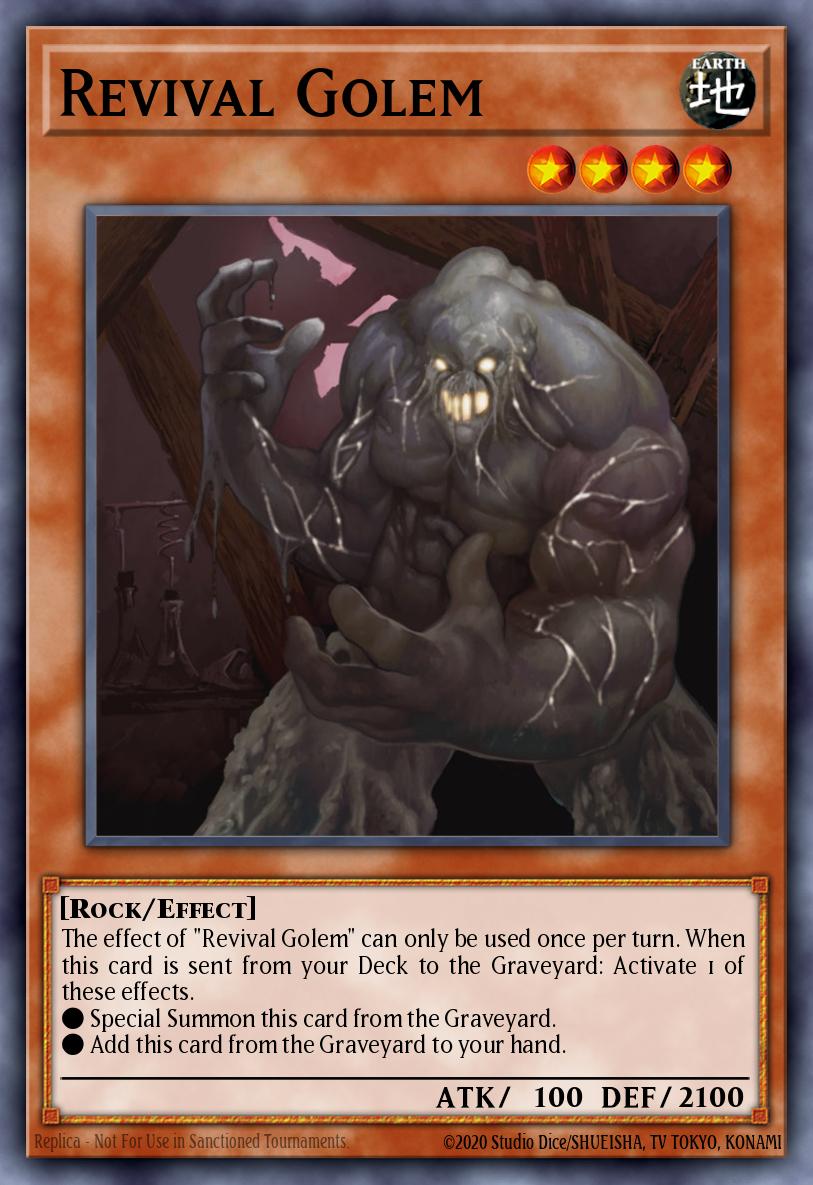 Revival Golem REDU-EN085