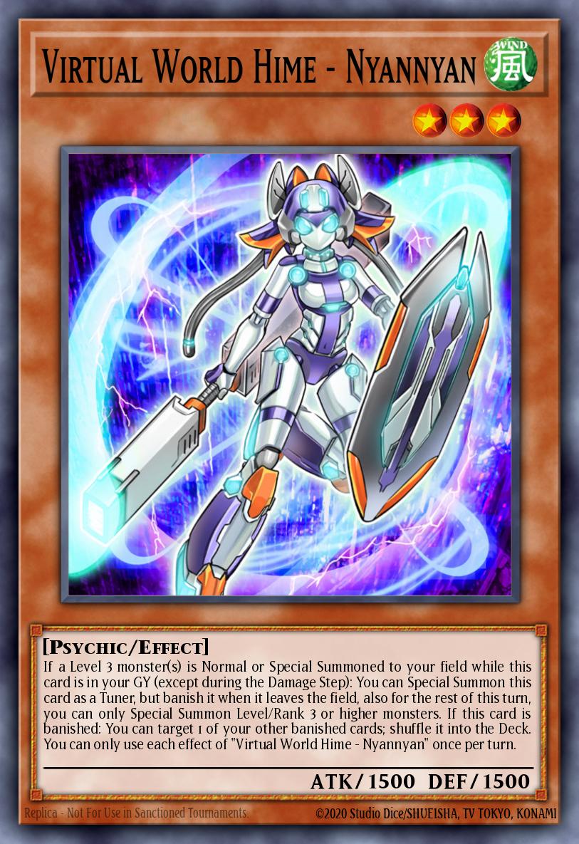 Virtual World Hime - Nyannyan MP21-EN223