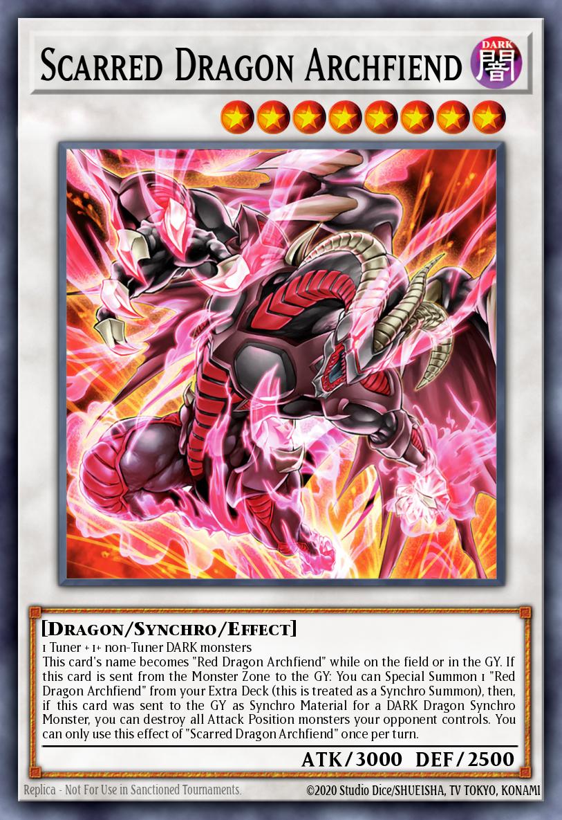 Scarred Dragon Archfiend RA05-EN044
