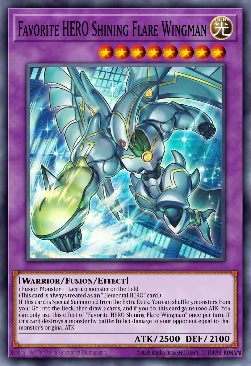 Favorite HERO Shining Flare Wingman MAMO-EN004