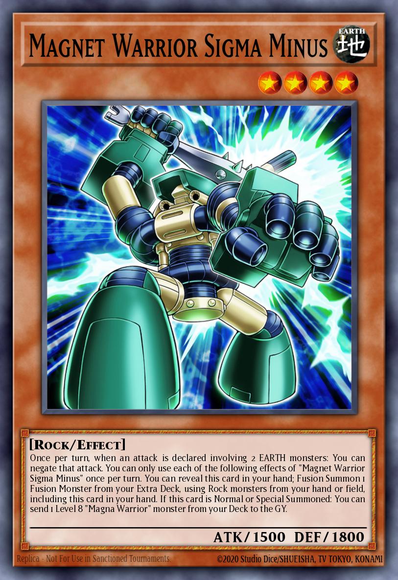 Magnet Warrior Sigma Minus BPRO-EN006