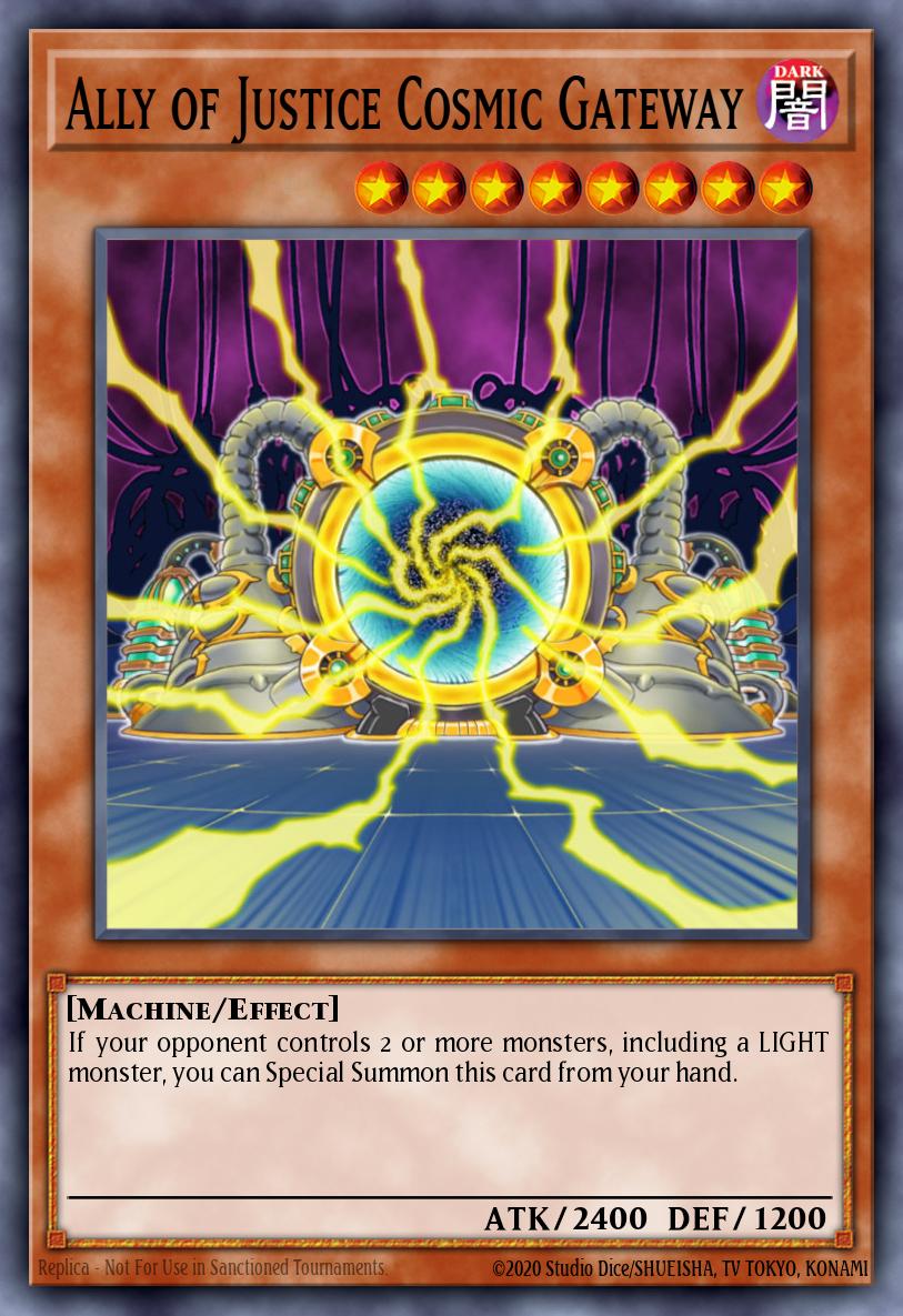 Ally of Justice Cosmic Gateway DT02-EN028