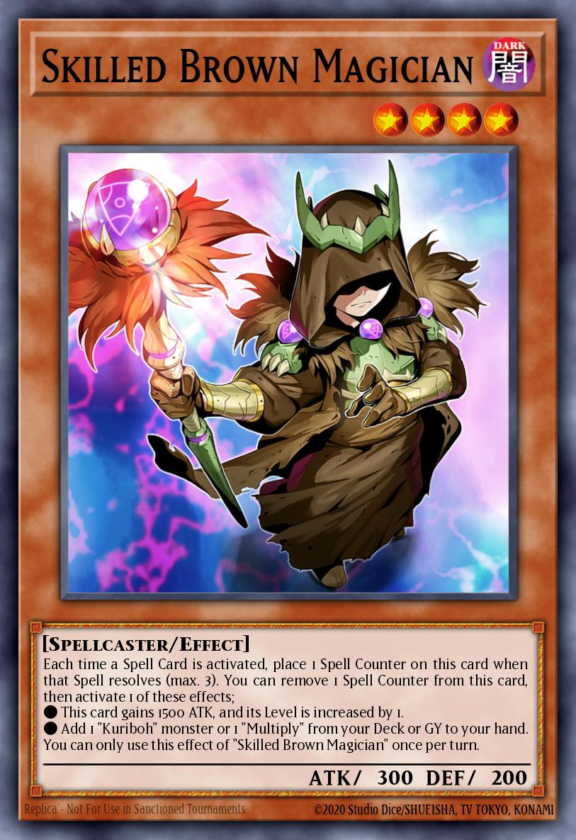 Skilled Brown Magician BACH-EN024