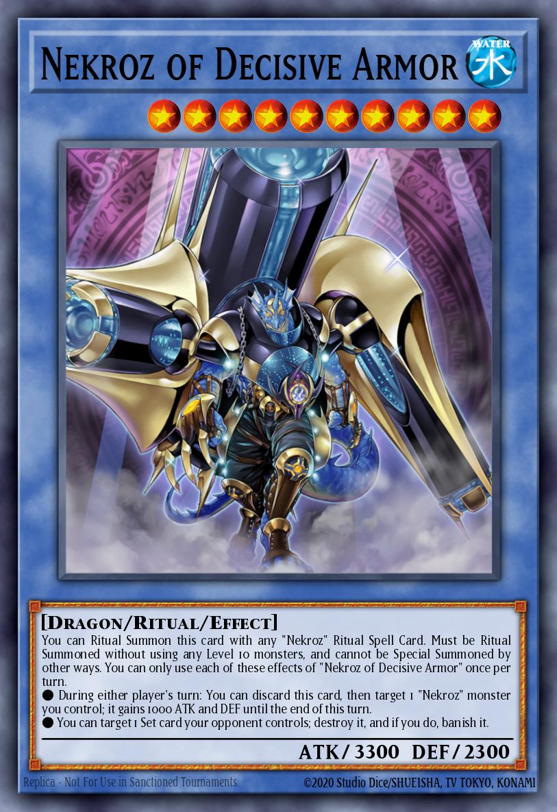 Nekroz of Decisive Armor BLMM-EN133