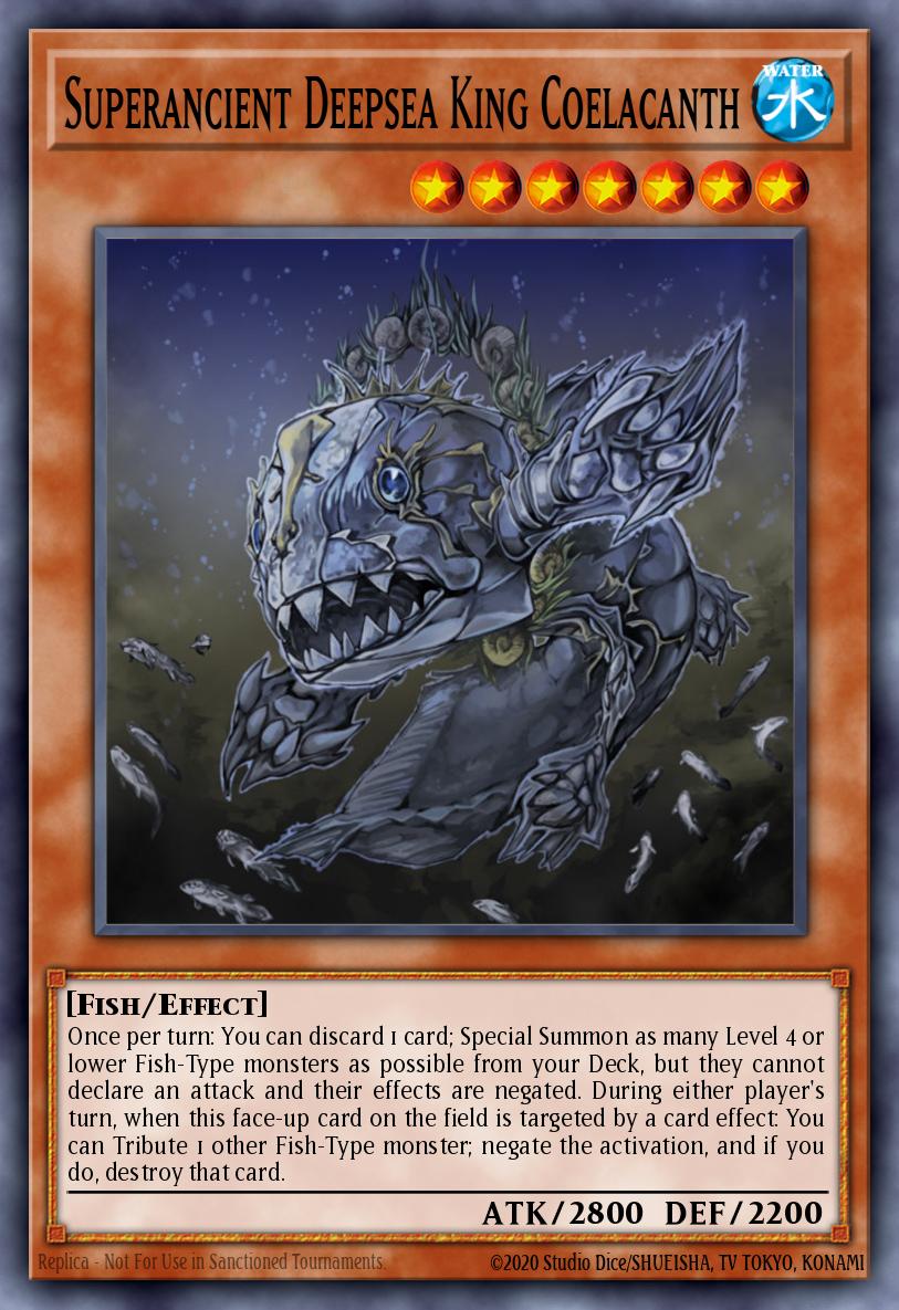 Superancient Deepsea King Coelacanth BATT-EN007