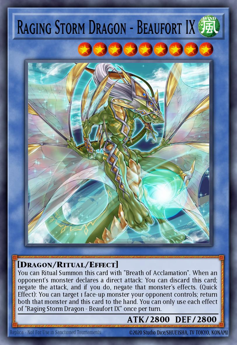 Raging Storm Dragon - Beaufort IX BLVO-EN082