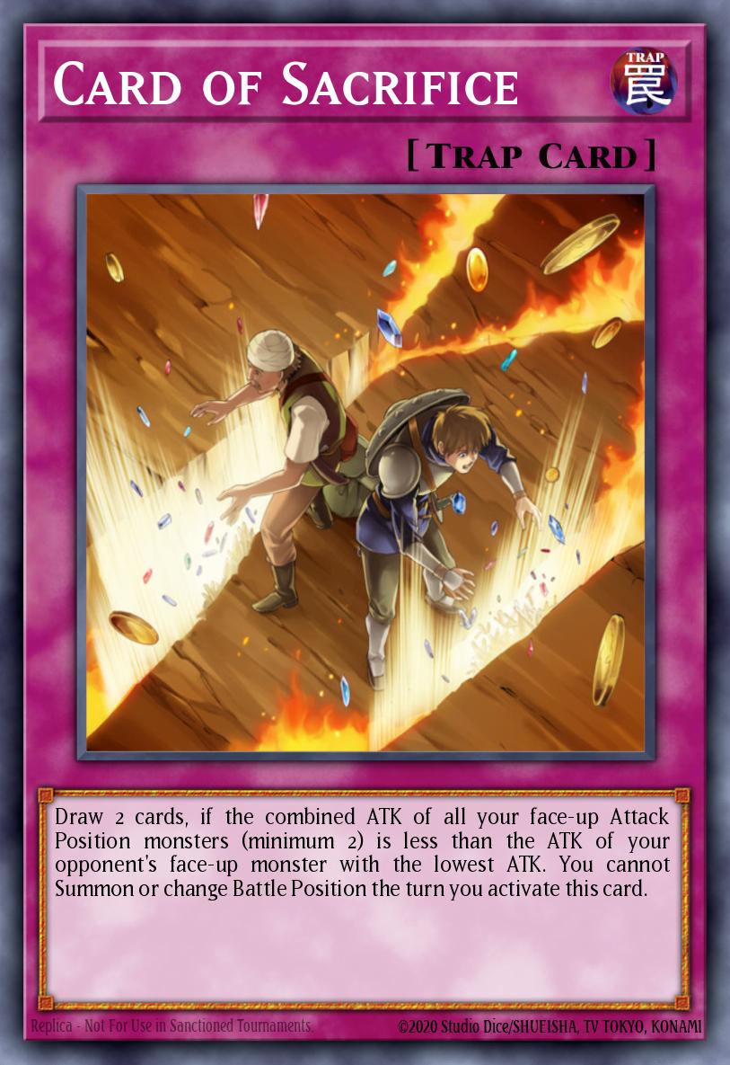 Card of Sacrifice DP10-EN029