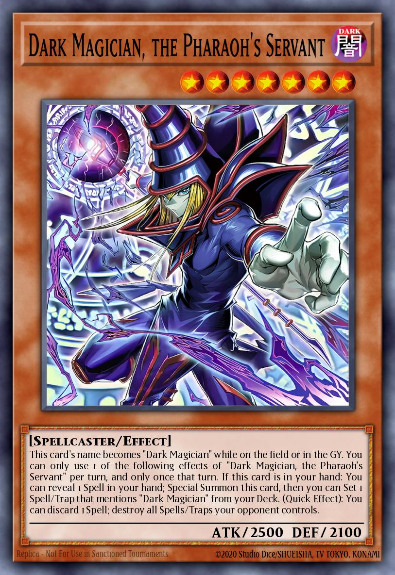 Dark Magician, the Pharaoh's Servant MAMO-EN001