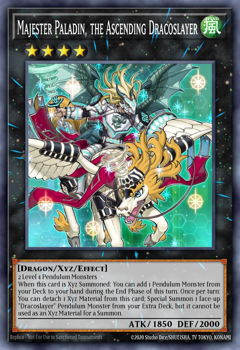 Majester Paladin, the Ascending Dracoslayer ANGU-EN050