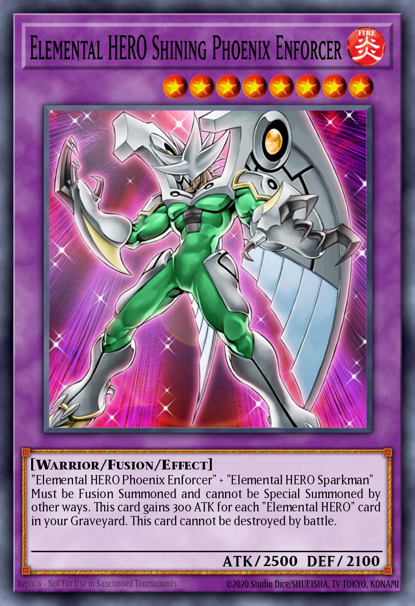 Elemental HERO Shining Phoenix Enforcer DR04-EN213
