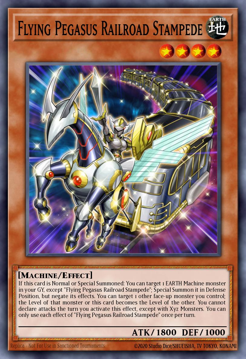 Flying Pegasus Railroad Stampede LDS2-EN122