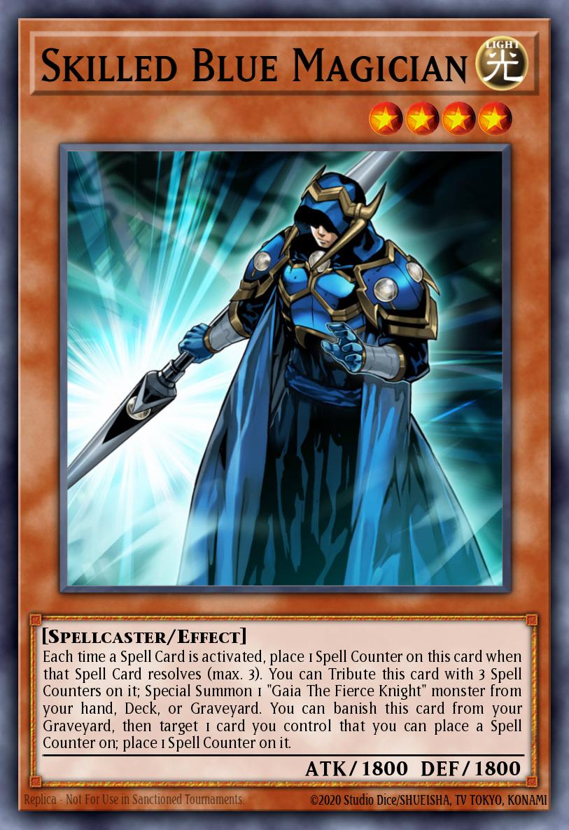 Skilled Blue Magician SECE-EN032