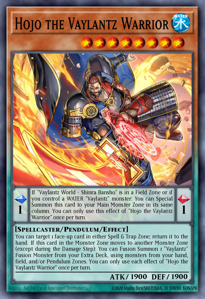 Hojo the Vaylantz Warrior TAMA-EN004