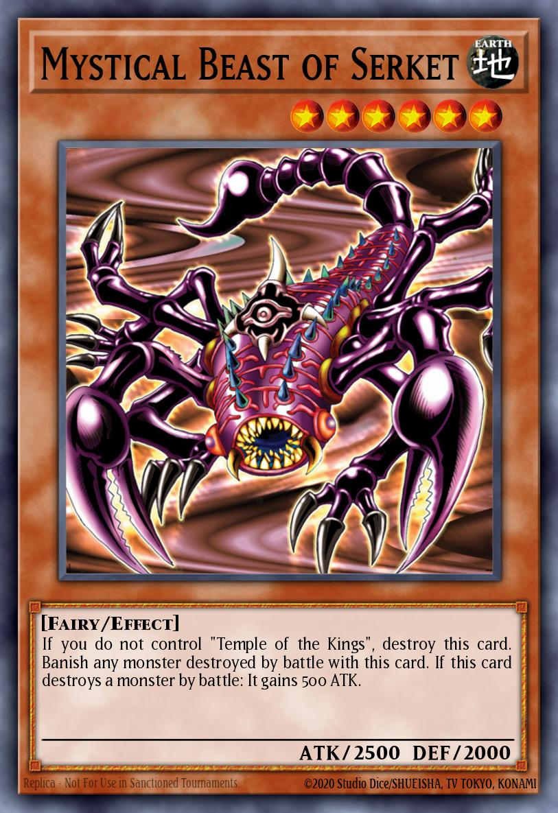 Mystical Beast of Serket DPRP-EN036