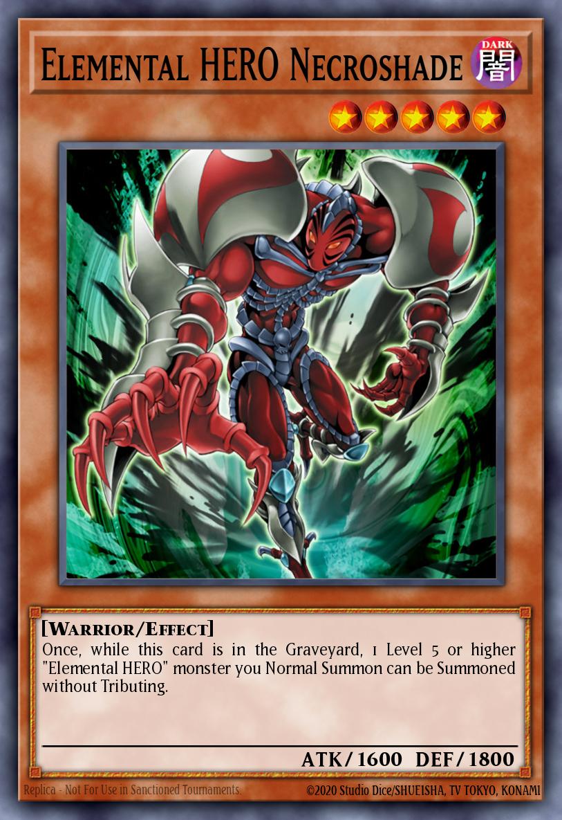 Elemental HERO Necroshade DT04-EN007