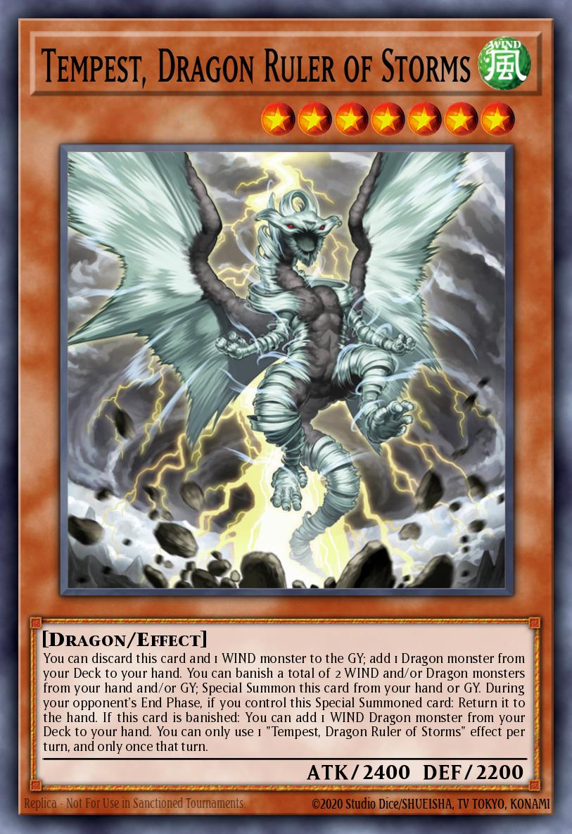 Tempest, Dragon Ruler of Storms CT10-EN004