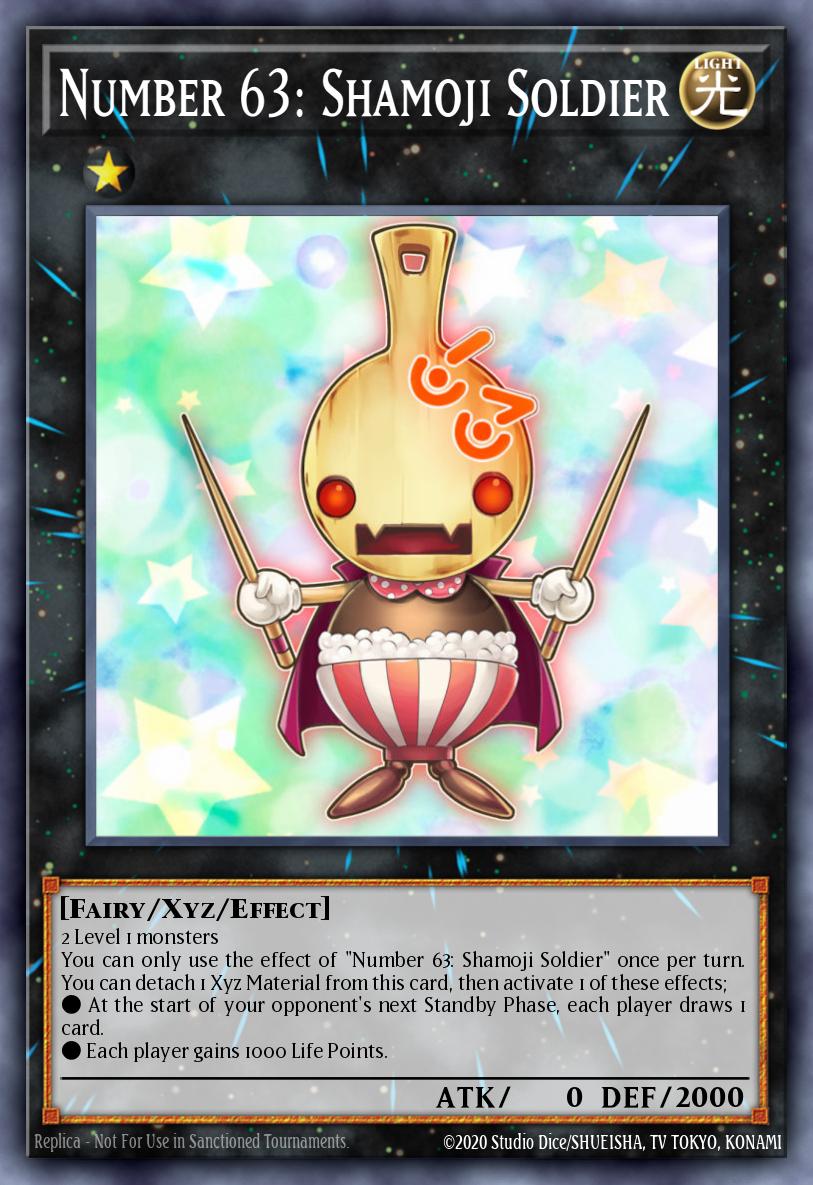 Number 63: Shamoji Soldier NUMH-EN031