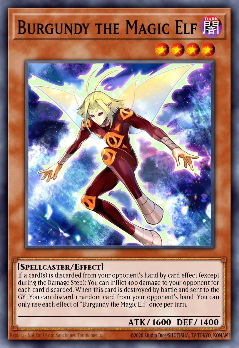 Burgundy the Magic Elf MZMU-EN045