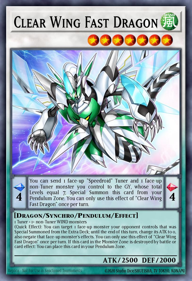Clear Wing Fast Dragon DUDE-EN011
