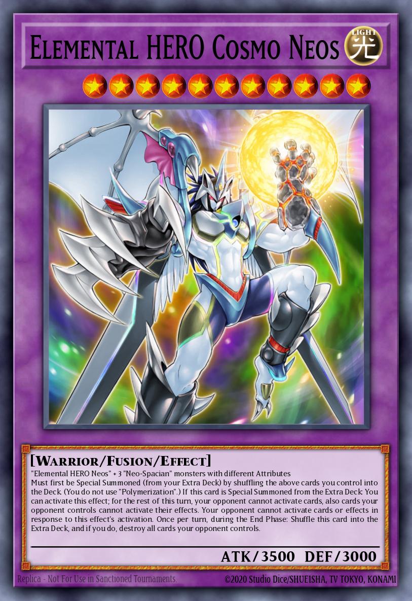 Elemental HERO Cosmo Neos SAST-EN036