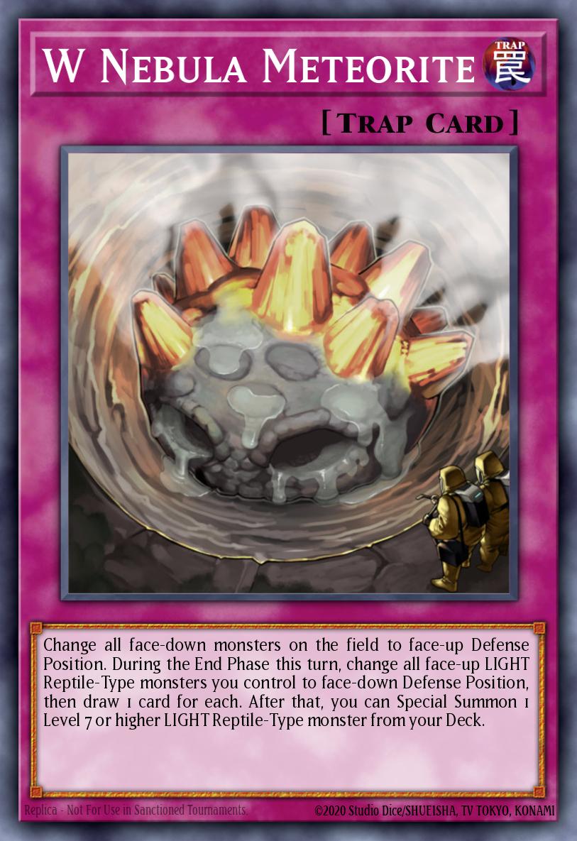 W Nebula Meteorite EXVC-EN080