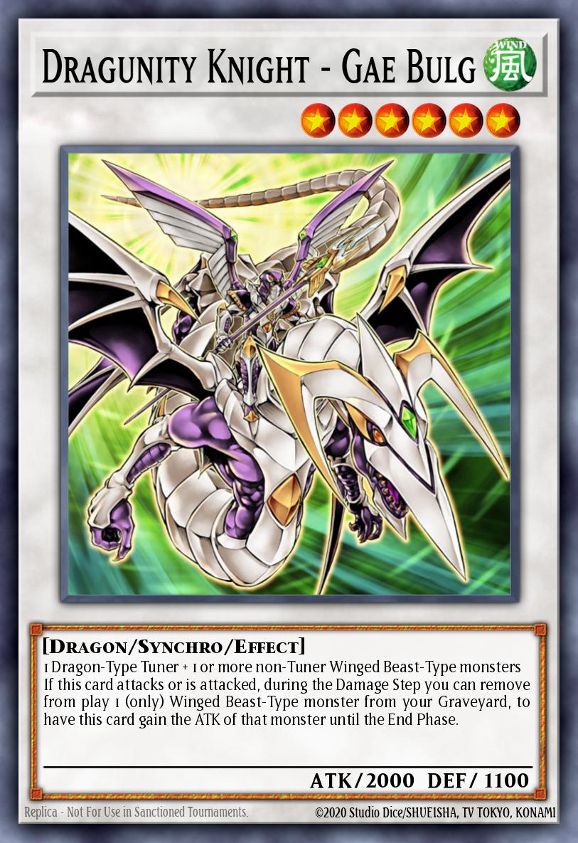 Dragunity Knight - Gae Bulg DT03-EN087