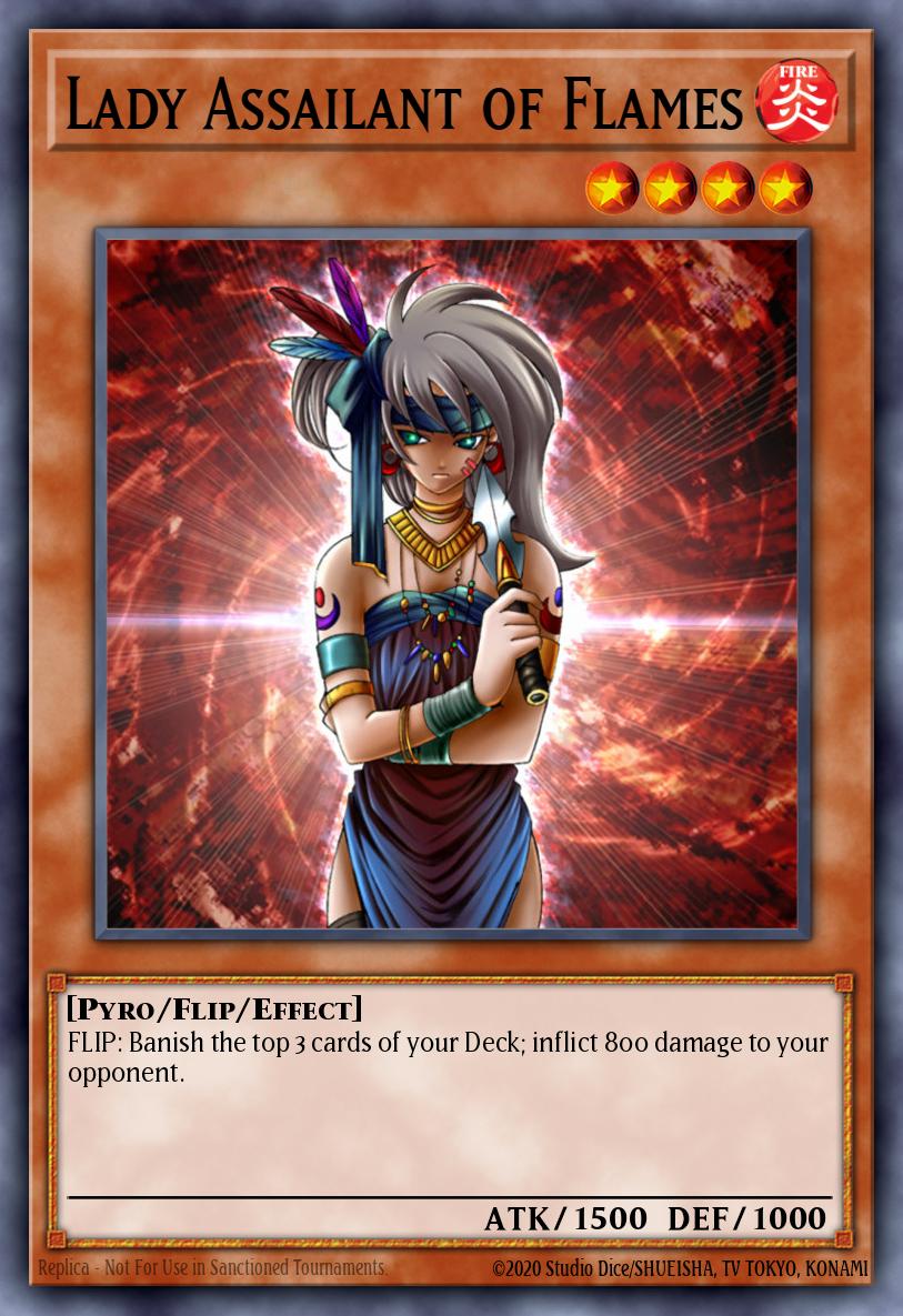 Lady Assailant of Flames LON-035
