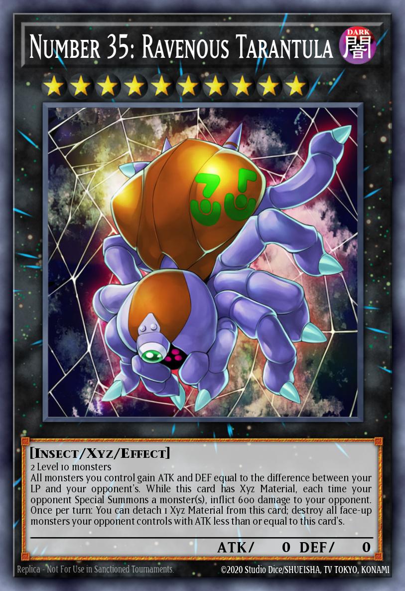 Number 35: Ravenous Tarantula PGL3-EN009
