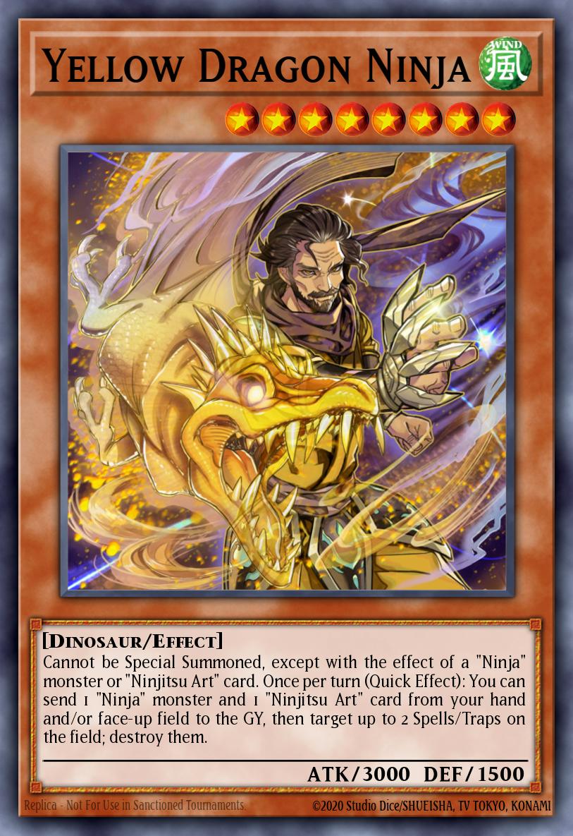 Yellow Dragon Ninja SHVA-EN013