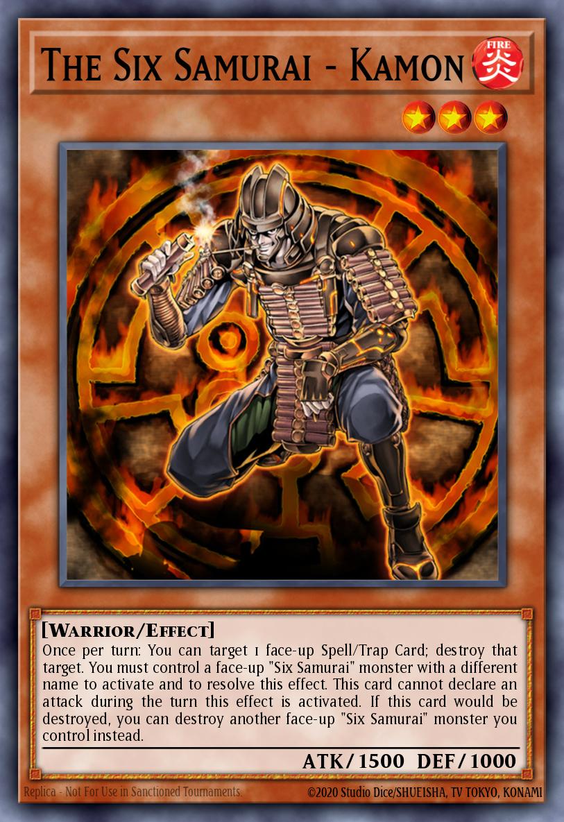 The Six Samurai - Kamon GLD2-EN018