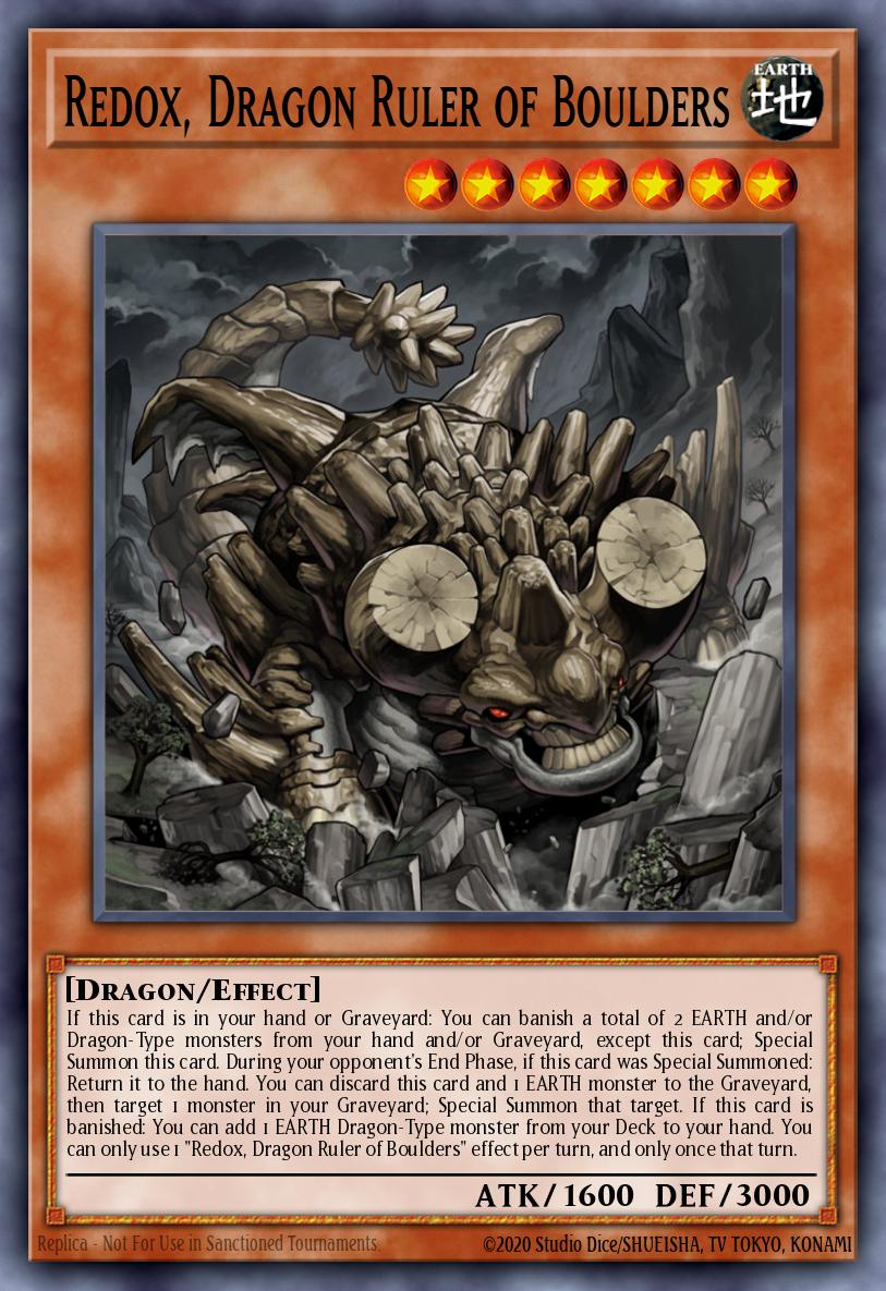 Redox, Dragon Ruler of Boulders CT10-EN003