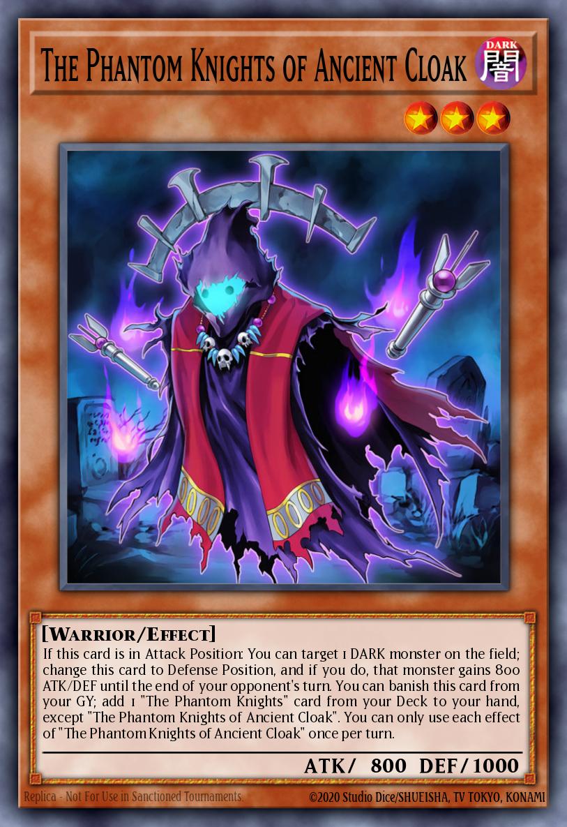 The Phantom Knights of Ancient Cloak BLC1-EN115