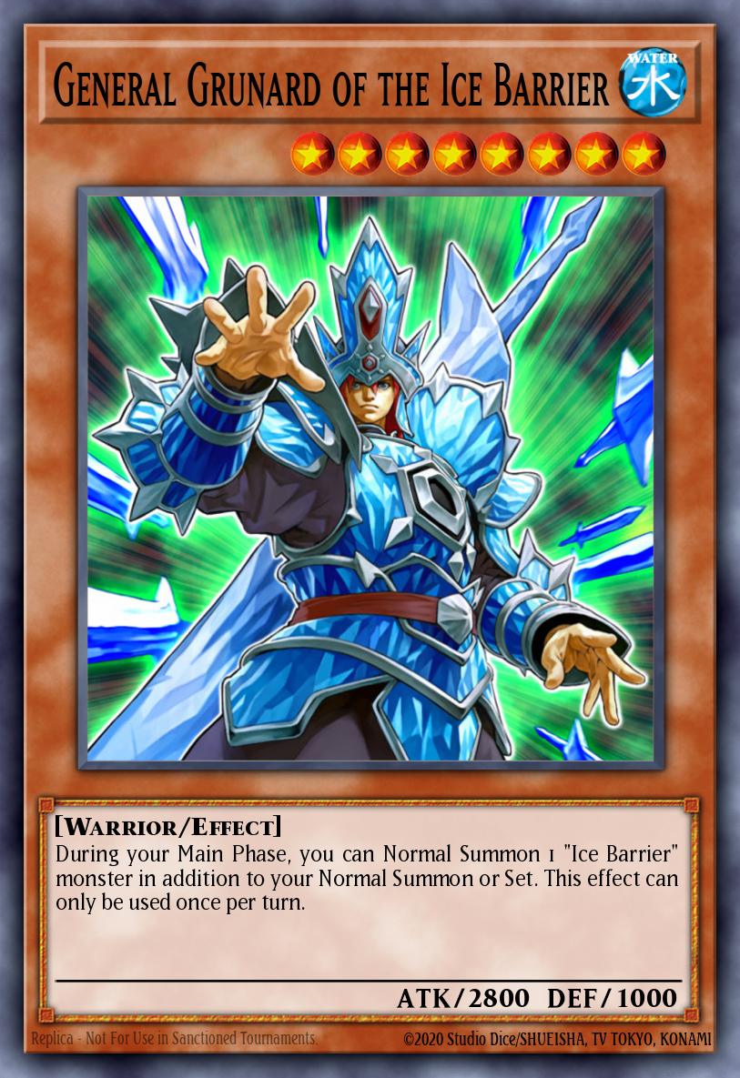 General Grunard of the Ice Barrier DT03-EN077