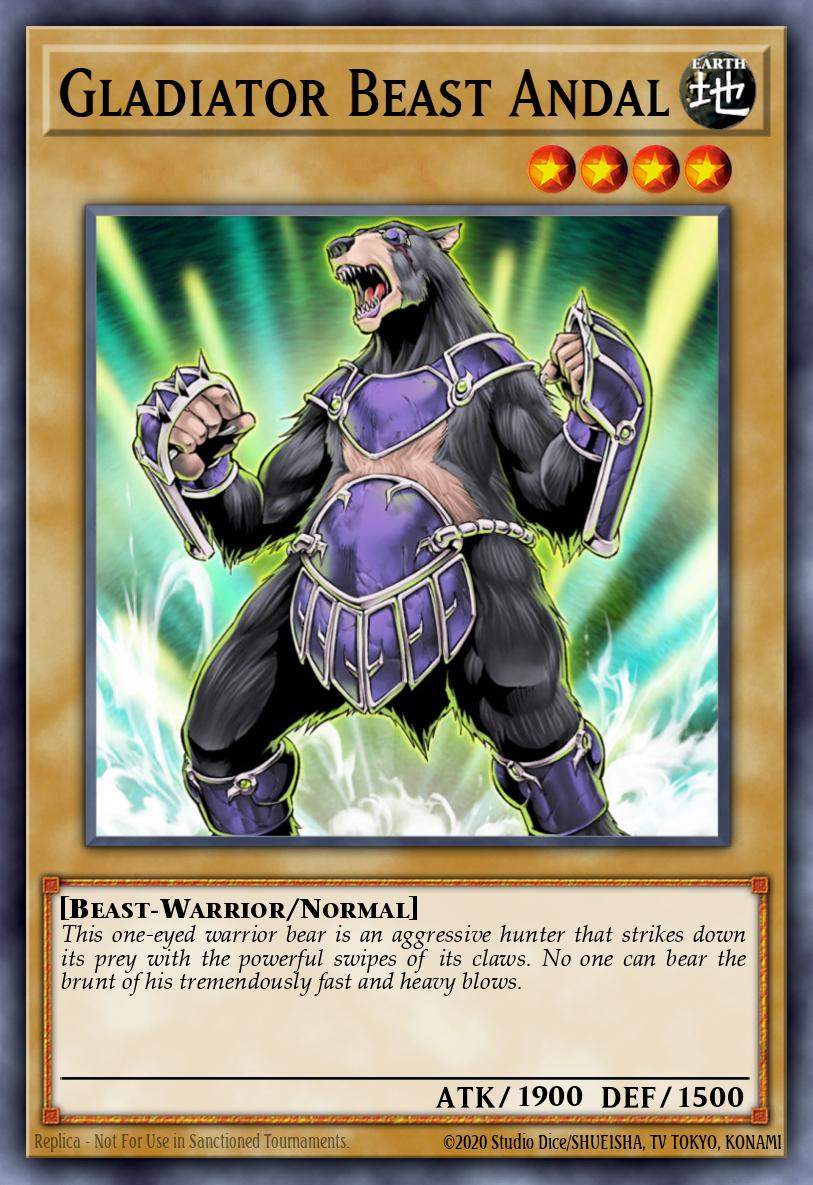 Gladiator Beast Andal LCGX-EN223