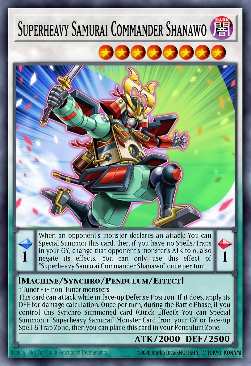 Superheavy Samurai Commander Shanawo CYAC-EN040