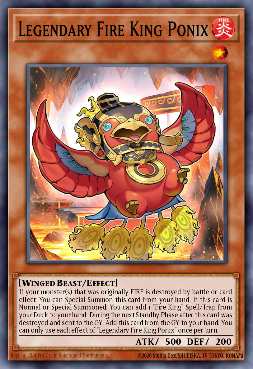 Legendary Fire King Ponix MP25-EN048