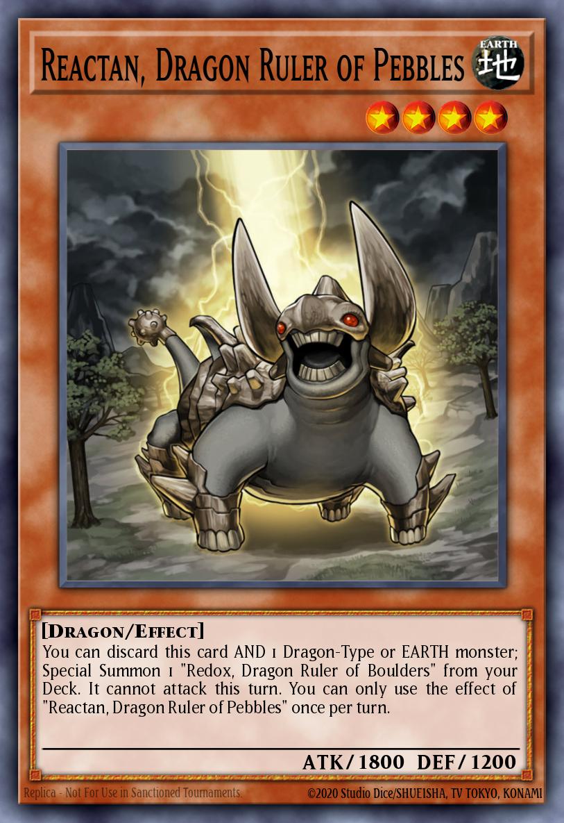 Reactan, Dragon Ruler of Pebbles BLMM-EN121