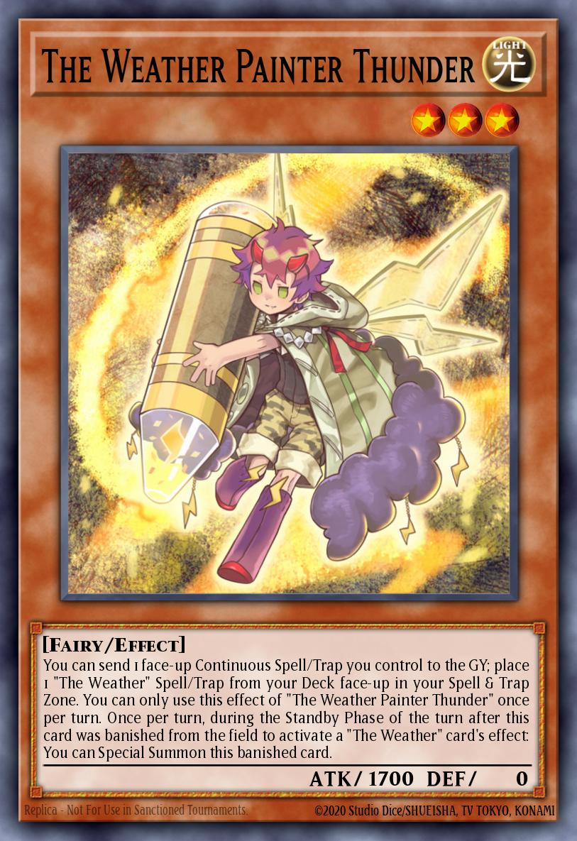 The Weather Painter Thunder MGED-EN097