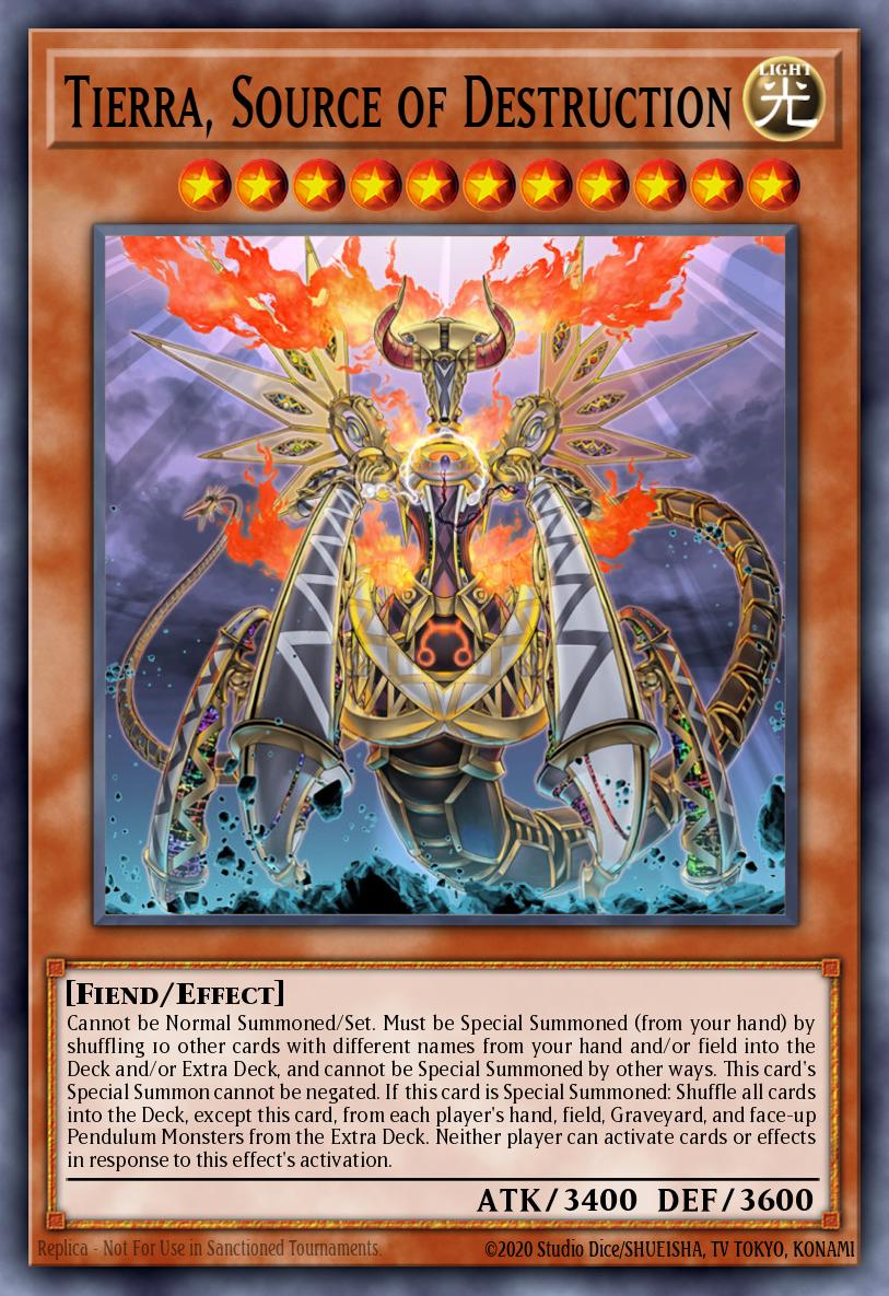 Tierra, Source of Destruction RATE-EN027