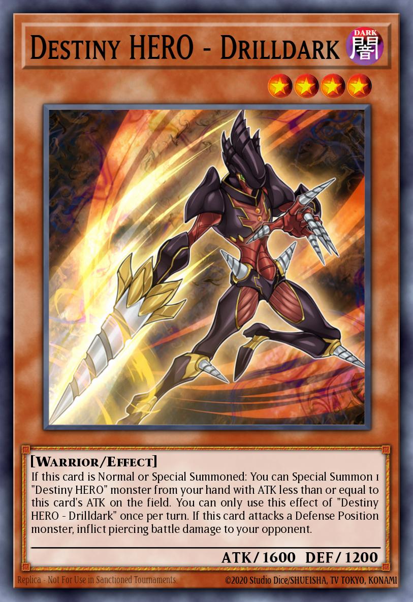 Destiny HERO - Drilldark DESO-EN001