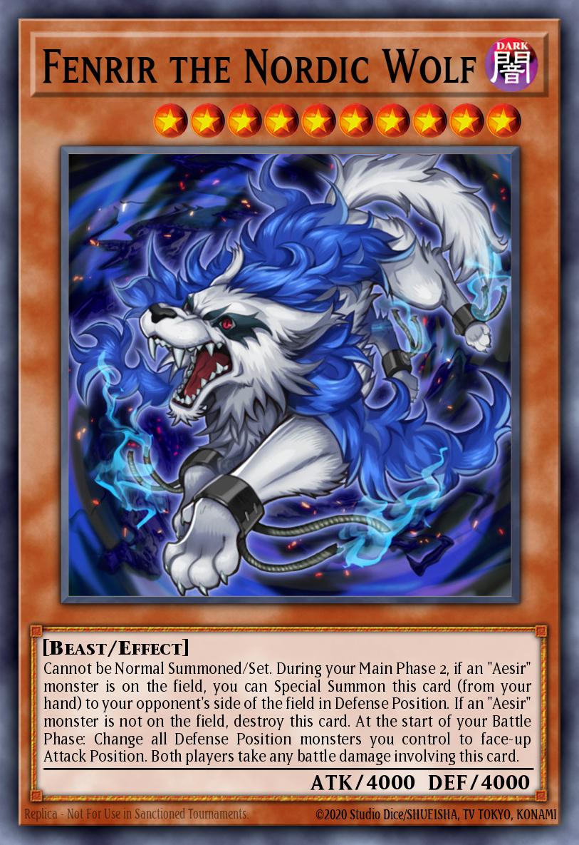 Fenrir the Nordic Wolf LC05-EN002