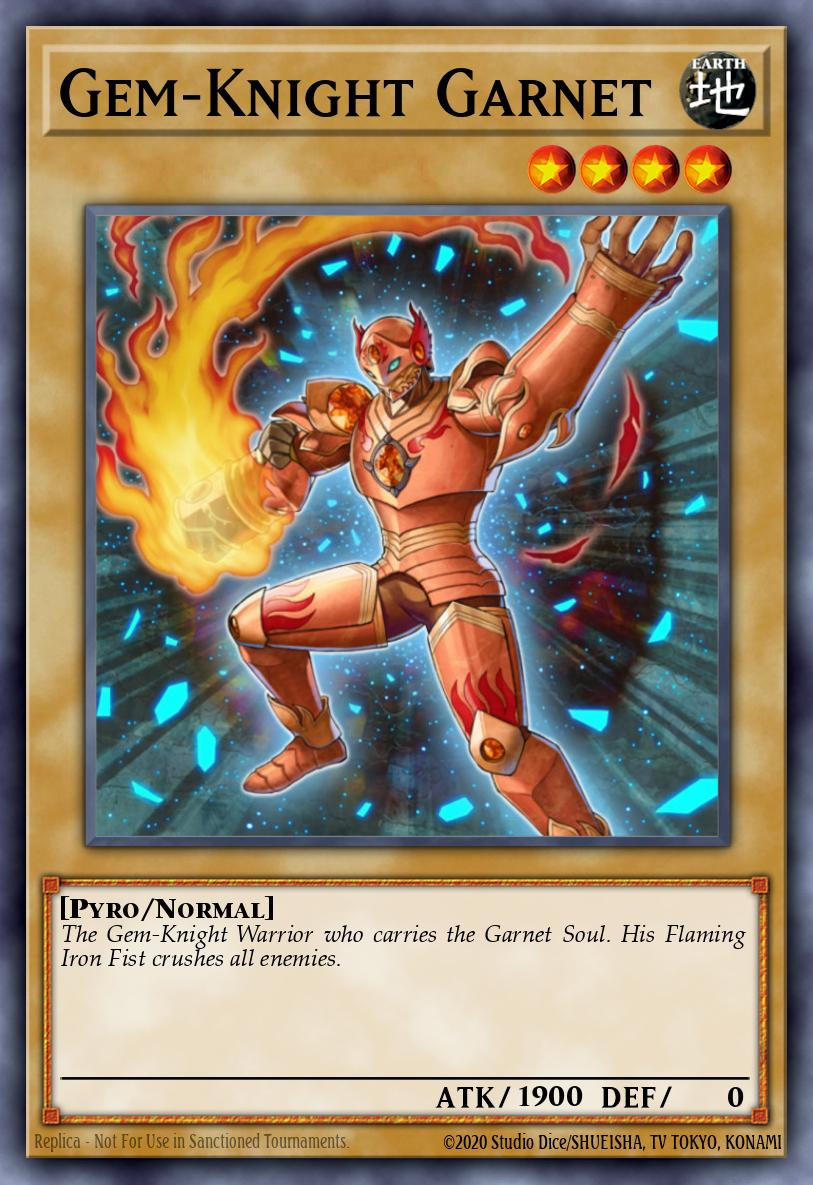 Gem-Knight Garnet DT05-EN016