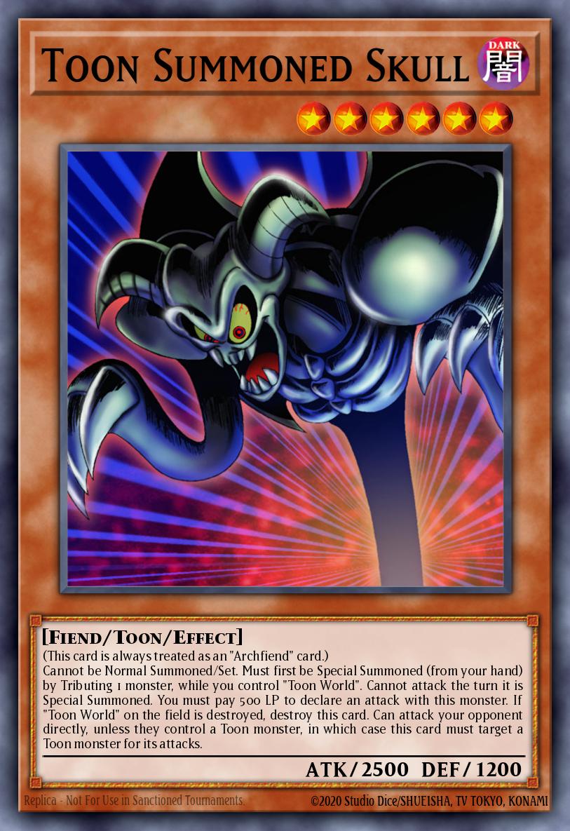 Toon Summoned Skull DB1-EN040
